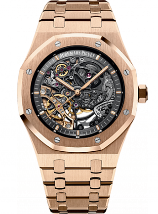 Review Audemars Piguet Royal Oak Double Balance Wheel Openworked 15407OR.OO.1220OR.01 Replica watch